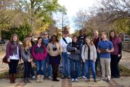 Dr. Wendy Atkins-Sayers Honors Communication Studies class at Kelly Ingram Park in Birmingham, Alabama