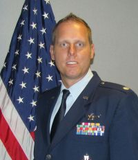 Lt. Col. Joel Bius, U.S. Air Force