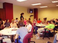 Students in the Language Laboratory