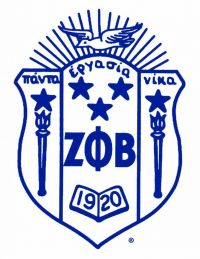 Zeta Phi Beta Sorority crest