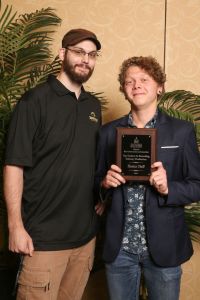 Hunter Huff, Top Student in Recording Industry Production