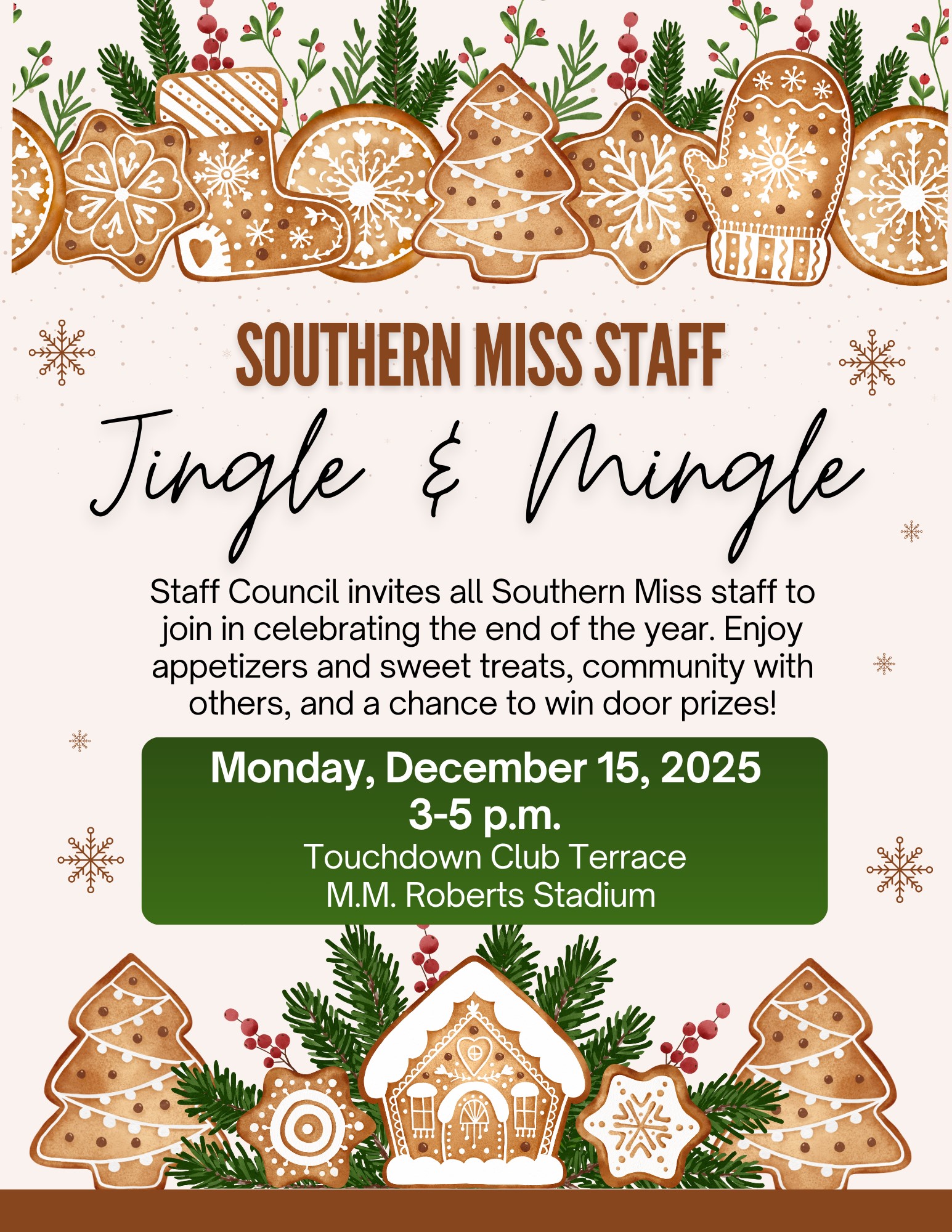 Staff Council Jingle Mingle 2025 Staff Council Jingle Mingle 2025