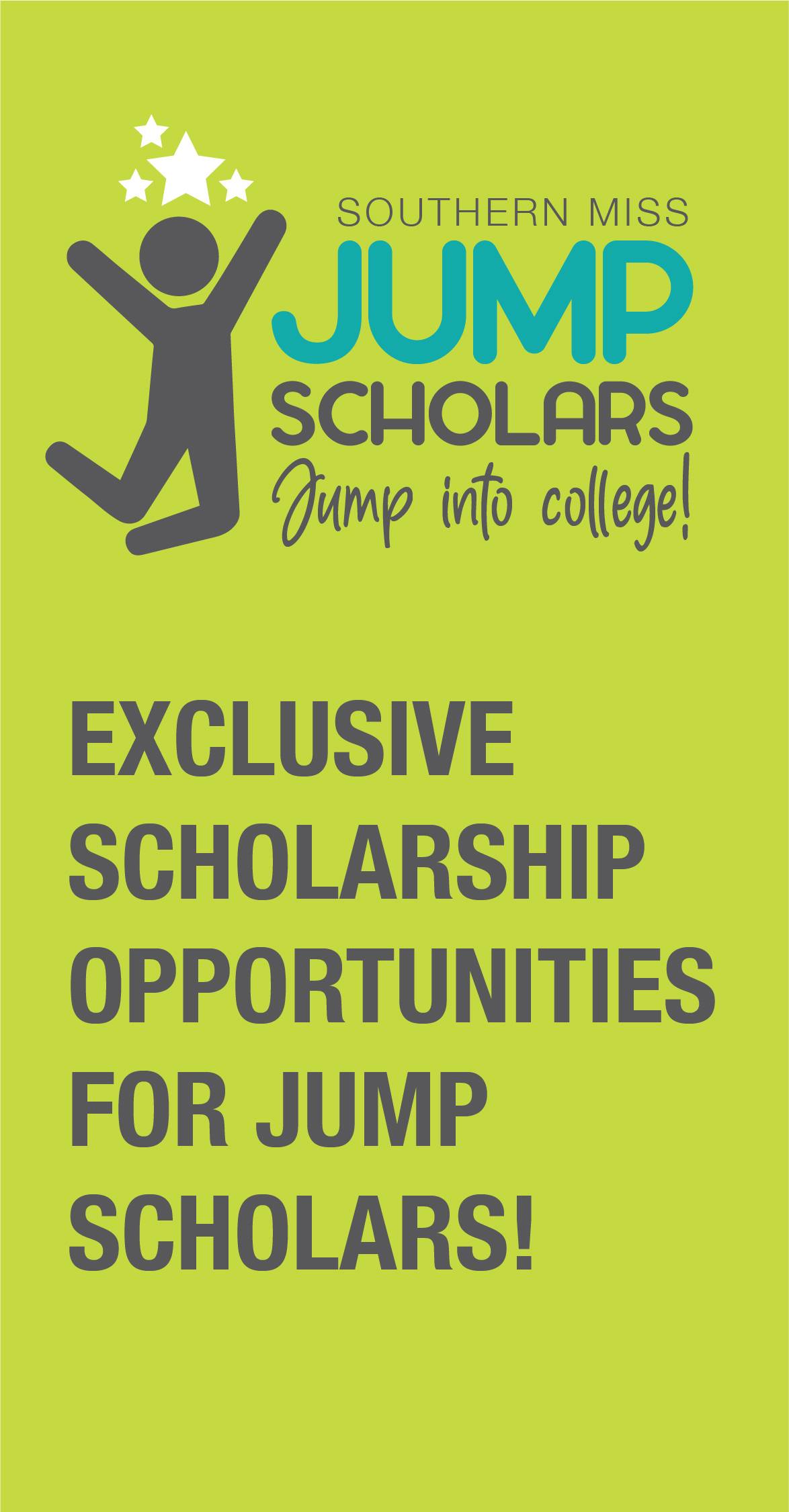 Exclusive scholarship opportunities for Jump Scholars