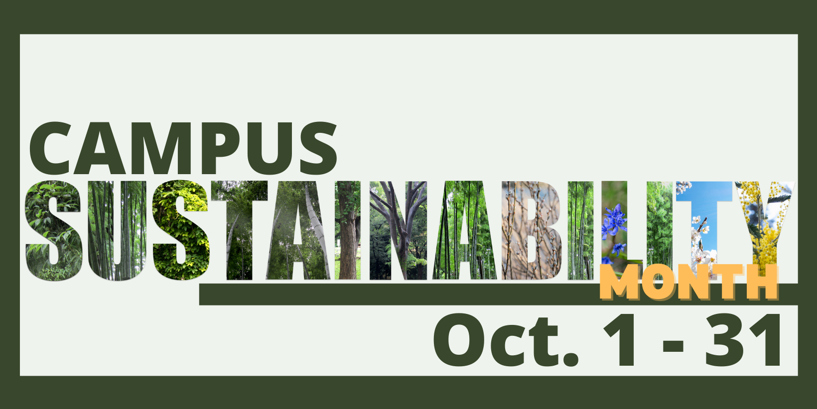 campus sustainability month