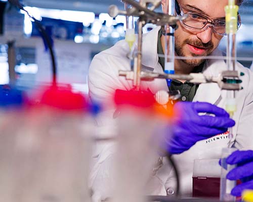 scientist in a lab
