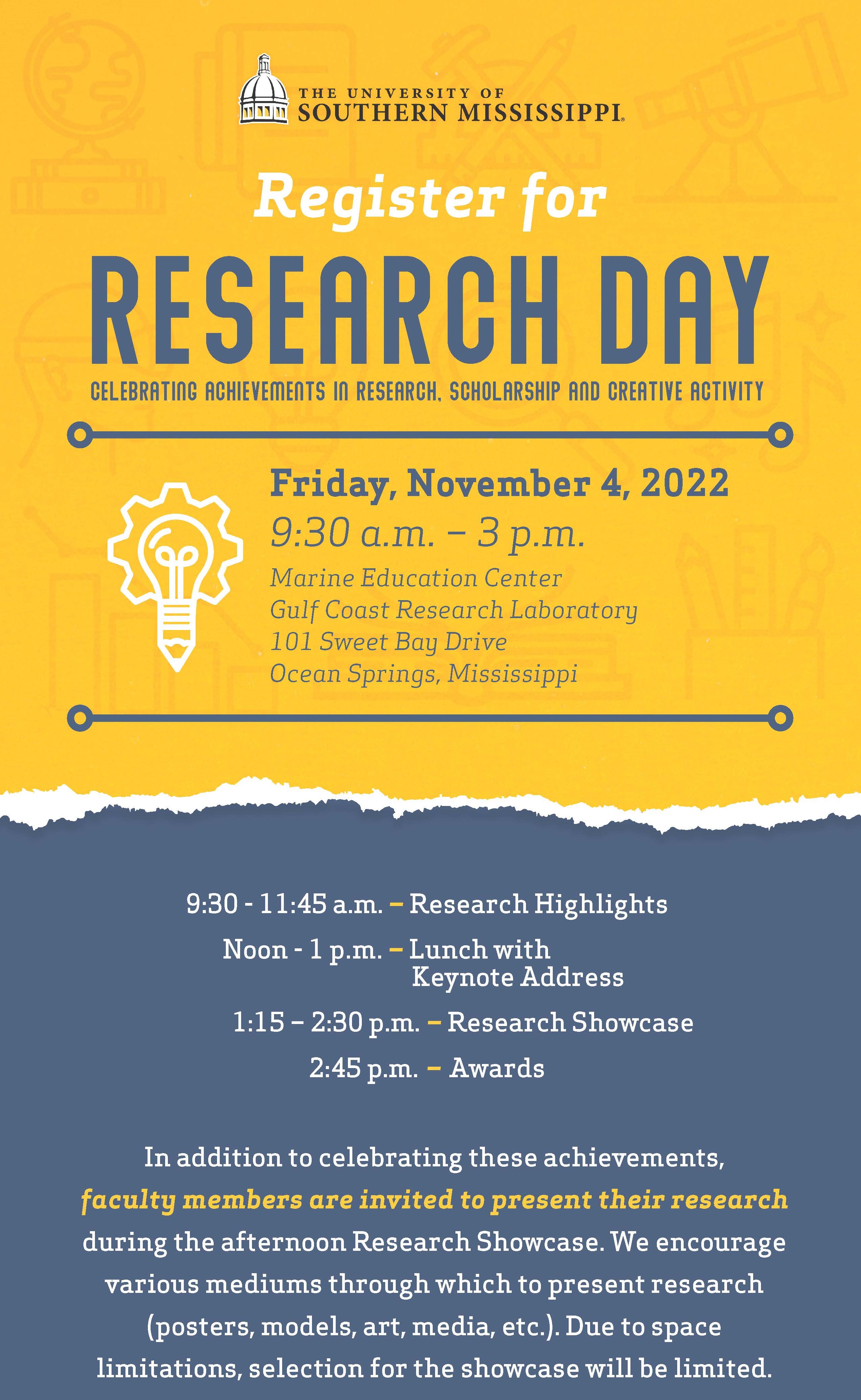 Research Day Registration